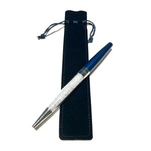 Swarovski 125 Anniversary Blue Crystalline Ballpoint Pen